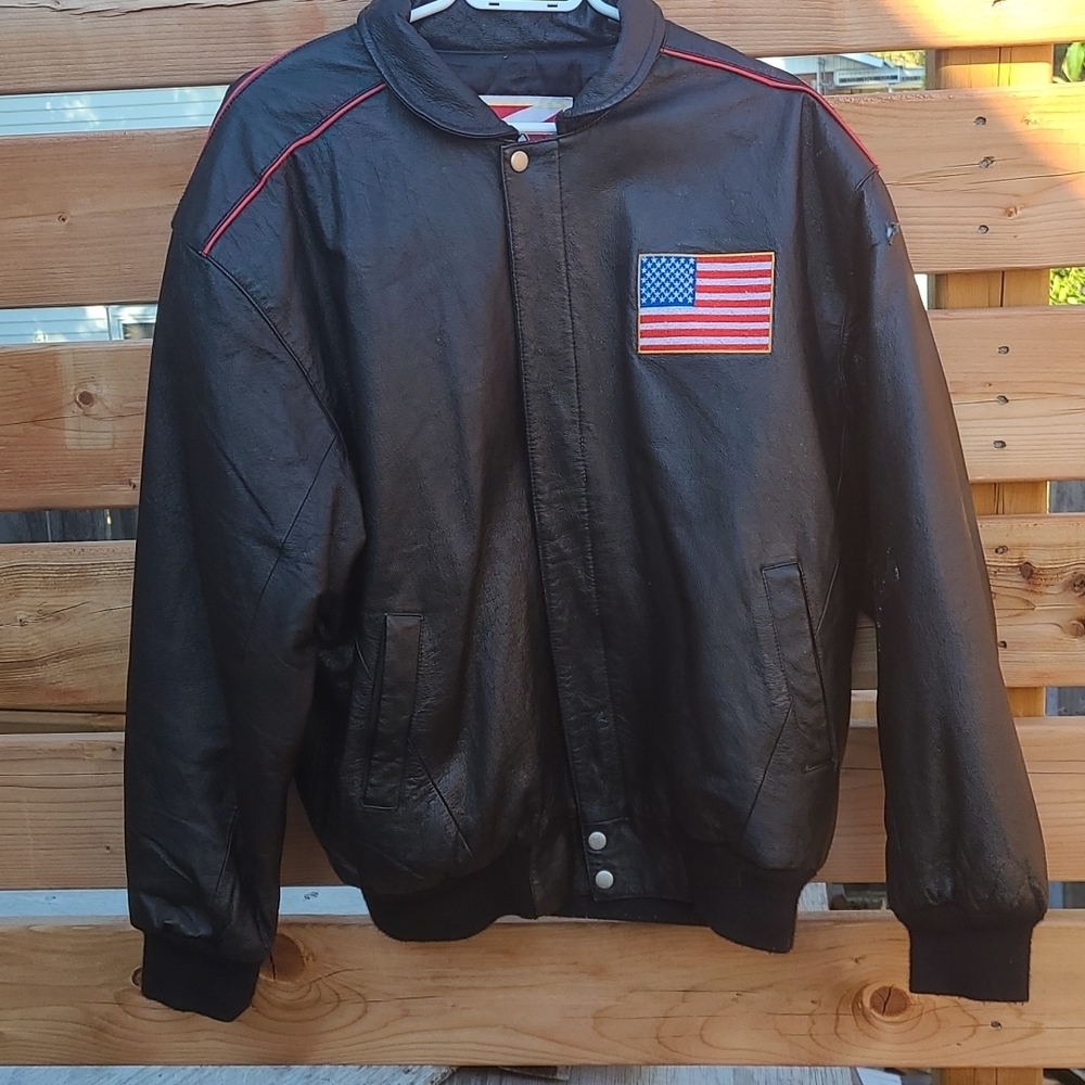 Vintage USA leather jacket
